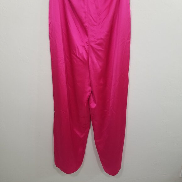 Victoria's Secret Satin Jumpsuit Pink Size L - Picture 3 of 8